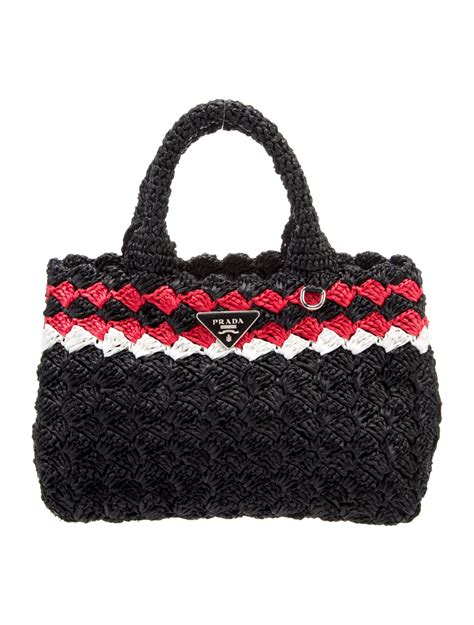 prada giardiniera tote|Prada Giardiniera Raffia Tote Bag .